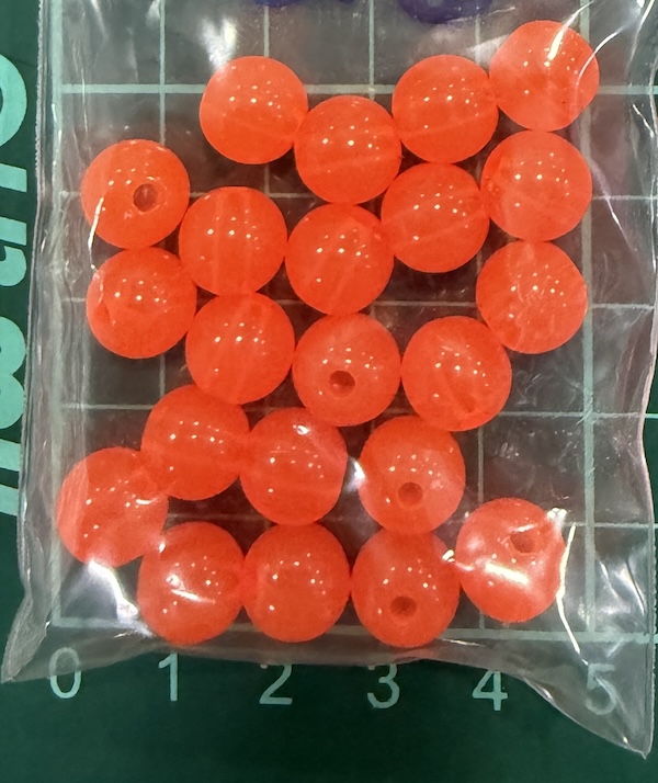 Bead 100 Orange